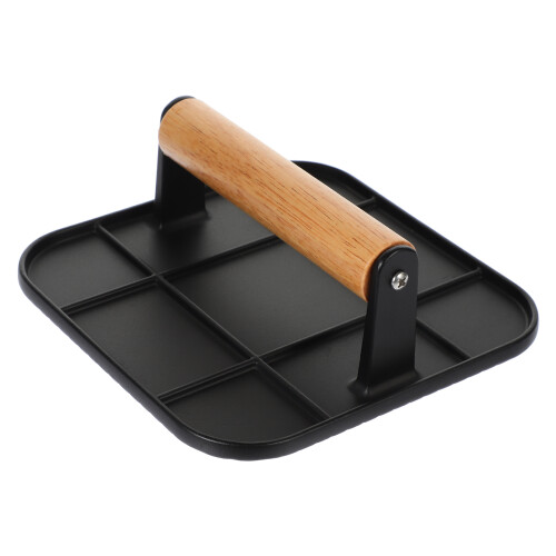 4Stk Burger Aus Aluminium Mit Holzgriff, , , Robust 1