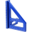 2Pièces Règle De Menuisier Aluminium Bleu Multi-Angles 45 90 Durable 2