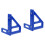 2Pièces Règle De Menuisier Aluminium Bleu Multi-Angles 45 90 Durable 5