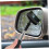 Extendable Car Rearview Mirror Wiper Rainproof AntiFog Adjustable Telescopic Cleaning Tool 5