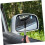 Extendable Car Rearview Mirror Wiper Rainproof AntiFog Adjustable Telescopic Cleaning Tool 3