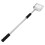 3Pcs Durable Metal Cat Litter Scoops Black Telescoping Handle for Pets 2