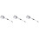 3Pcs Durable Metal Cat Litter Scoops Black Telescoping Handle for Pets 6