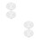 4Pcs ABS Urinal Filters Odor Prevention Drain Strainers White for Home 4