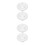 4Pcs ABS Urinal Filters Odor Prevention Drain Strainers White for Home 10