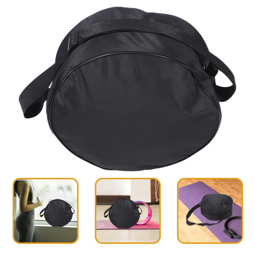 5Pièces De Rangement Yoga Noir Polyester Avec Confort 1