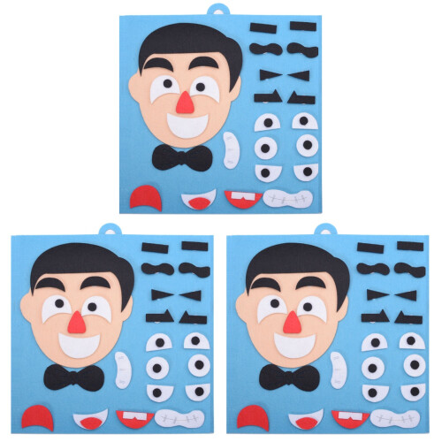 3 Pièces Facial Visages Changement Figure 1