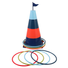 2Sets Ring Toss Game Toy for Kids Educational Outdoor Play