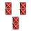6Pièces Drapeaux Avertisseurs Réfléchissants Oxford Usage Voyage 6