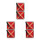 6Pièces Drapeaux Avertisseurs Réfléchissants Oxford Usage Voyage 5