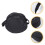 5Pièces De Rangement Yoga Noir Polyester Avec Confort 4