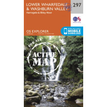 Lower Wharfedale and Washburn Valley by Ordnance Survey Other Book