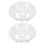 4Pcs ABS Urinal Filters Odor Prevention Drain Strainers White for Home 2