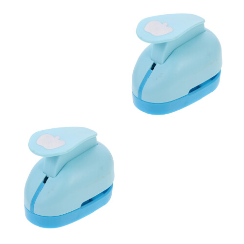 2Pièces Perforateur DIY Scrapbooking Portable Pratique 2