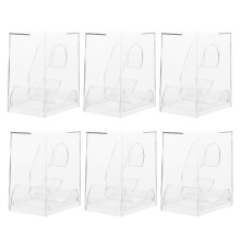 18Pcs Durable Clear Watch Organizer Boxes for Storage and Display