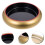 4Pcs Golden Round Sushi Plates Multi-Use Sashimi Dish for Home 8
