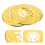 2Pièces Cache Aluminium Décoratif Protection Auto 7