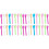 300Pcs Cosmetic Plastic Spatulas Face Mask Lotion Scrapers Assorted 2