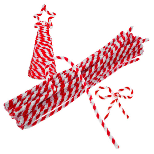 200Pcs DIY Craft Chenille Sticks Multi Color Bendable Plush Cleaners
