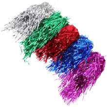 15Pcs Soft Pet Party Wigs Colorful Tassel Roleplaying Accessories