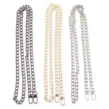 9Pcs Assorted Color Metal Bag Chains Replacement Straps for Purses