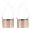 2Pièces Seau En Bois Multifonction Pour Spa, De Bain Sauna 10