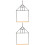 2 Sets Parrot Stand Bird Stand Pet Office Iron Decorate 5