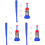 3Sets ABS Kids Baseball Toy Automatic Pitching Machine Assorted Colors 4