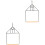 2 Sets Parrot Stand Bird Stand Pet Office Iron Decorate 3
