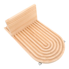 4Pcs Wooden Wall Mounted Candle Holder for Home Rustic Farmhouse Decor