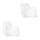 10Pcs Transparent Book Protectors Waterproof Reusable Covers 5