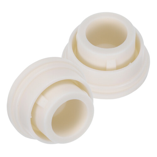 4Pcs Beige Rubber Ladder Safety Bumpers for Pool Steps Inground Use