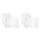 10Pcs Transparent Book Protectors Waterproof Reusable Covers 7