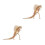 2Pcs 3D Assembly Wooden Spinosaurus Puzzle Kit Diy Educational Model 4