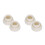 4Pcs Beige Rubber Ladder Safety Bumpers for Pool Steps Inground Use 8