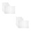 10Pcs Transparent Book Protectors Waterproof Reusable Covers 3