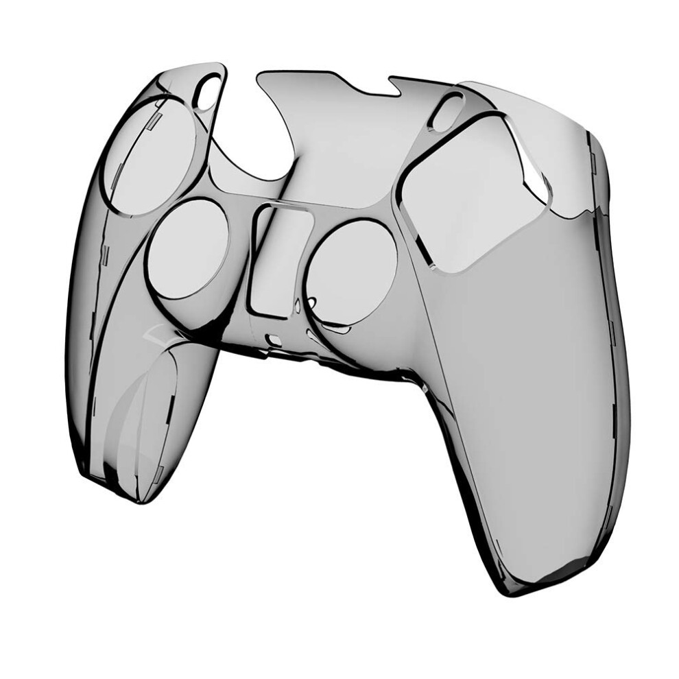 Hard Transparent Scratchresistant Clear Case For Ps5 Dualsense Controller Slim Cover Grey 9455672843973