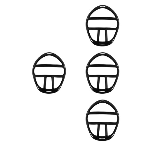 4Pièces Masques Noir En ABS Protection Durable Pour Muay Thai 2