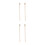2 Pieces Marimba Mallets Drum Percussion Sticks Drumsticks White 9