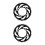 2Pcs Durable Copper Front Sprocket for Dirt 125Cc 140Cc 7