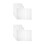 10Pcs Transparent Book Protectors Waterproof Reusable Covers 4