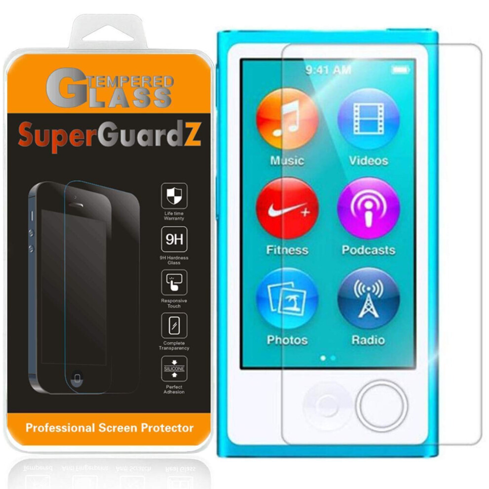 3Pack Screen Protector Tempered Glass For Ipod Nano 7, 9H Antiscratch, Shatterproof, Hd Clear 9174973495727