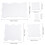 10Pcs Transparent Acrylic Stamp Blocks Durable DIY Stamp Handle Tool 9