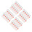 80Sets Fire Extinguisher Pull Pin Seal Kit Plastic Metal Safety Locks 6