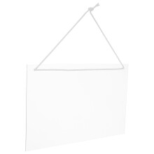 2Sets Clear Acrylic Writing Memo Board for Home School Office Use