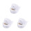 375Pcs White Storage Labels for Freezer Fridge Water Resistant 4