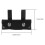 2Pcs Case Black Protective Sleeve for Camping 9