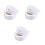 375Pcs White Storage Labels for Freezer Fridge Water Resistant 9