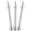 9Pcs Cake Decoration Tools Silver Flower Nail Icing Rose Baking Sticks 1