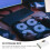 6 Pcs Cd Holder For Car Desktop Storage Box Organizer Case Dvd Cases 6